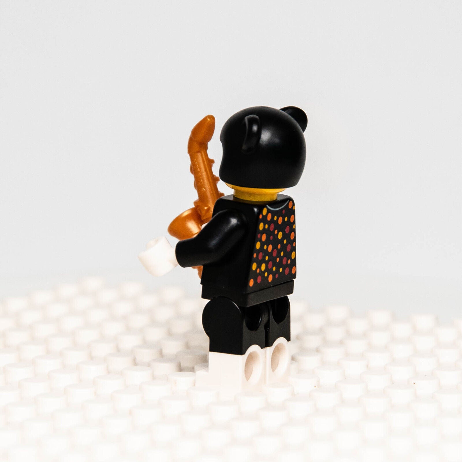 New Lego BAM 2023 Minifigure Halloween Party Black Cat Girl Costume Sax (blk - StudBee
