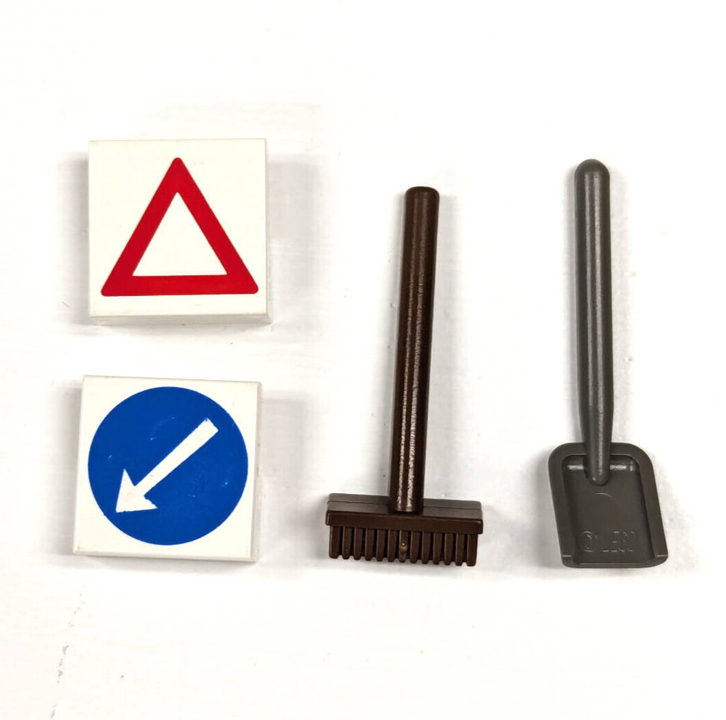 Lego Classic Town Construction - 6662 Backhoe -  100% Complete w/ Instructions - StudBee