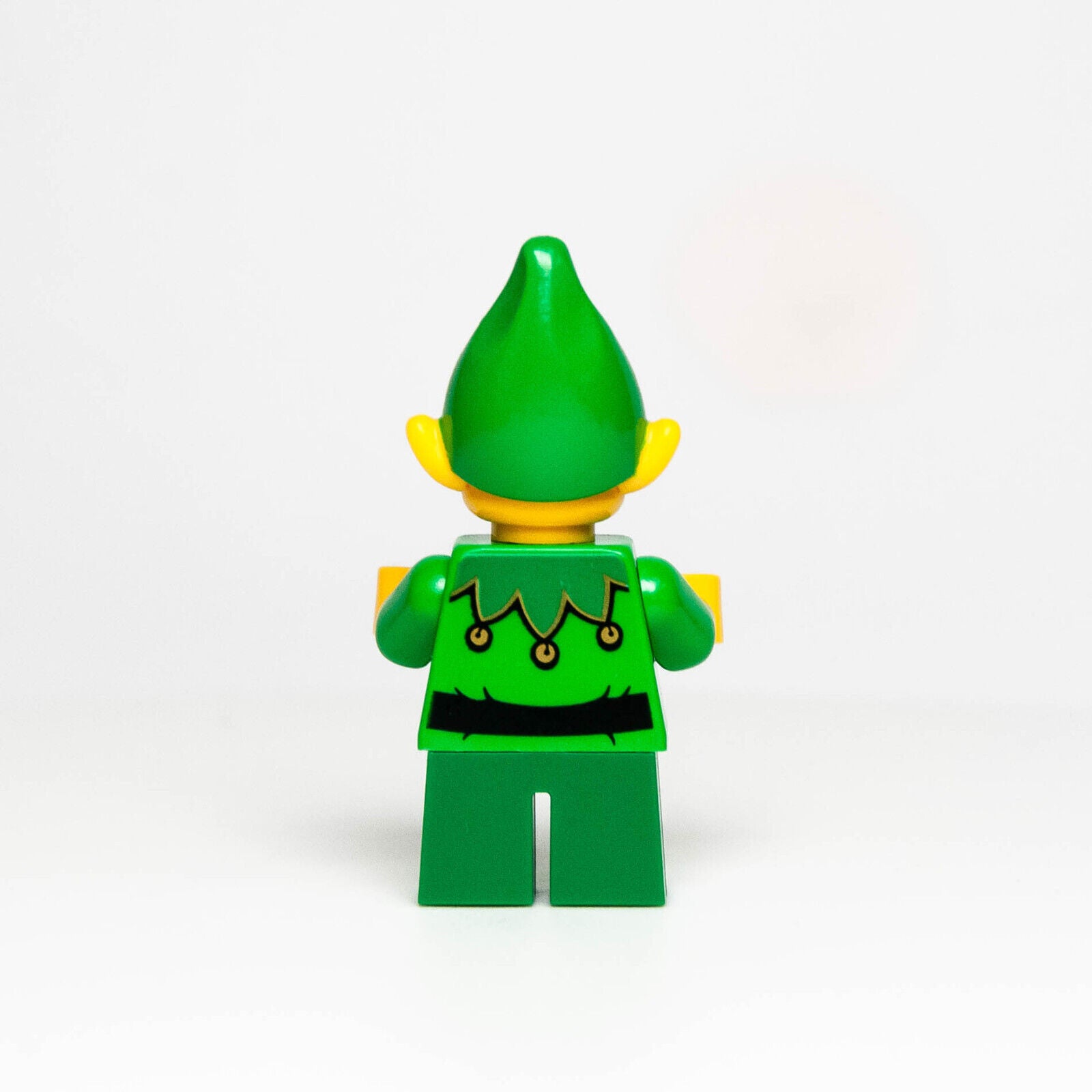 Lego Christmas Holiday Elf Minifigure w/ Glasses Bells (hol026) Club House 10275