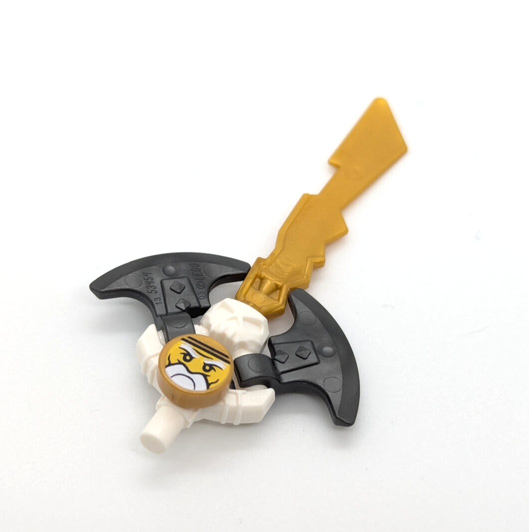 LEGO Ninjago Minifigure Sword - Gold Djinn Blade Skybound 70594 Trapped Wu - StudBee