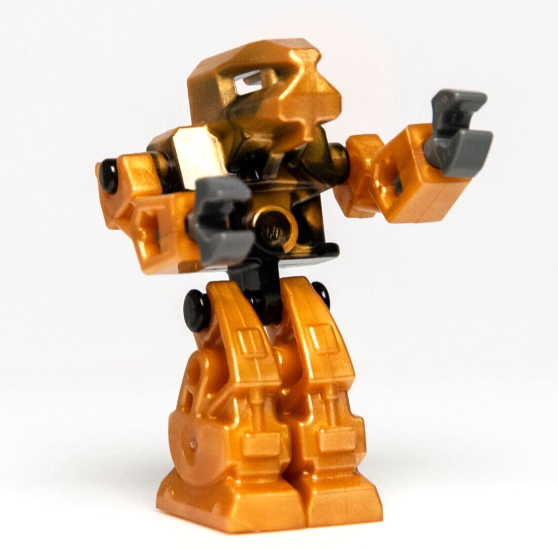Lego Exo Force Minifigure - Meca One Gold Robot (exf012) 7713 8108 7709 - StudBee