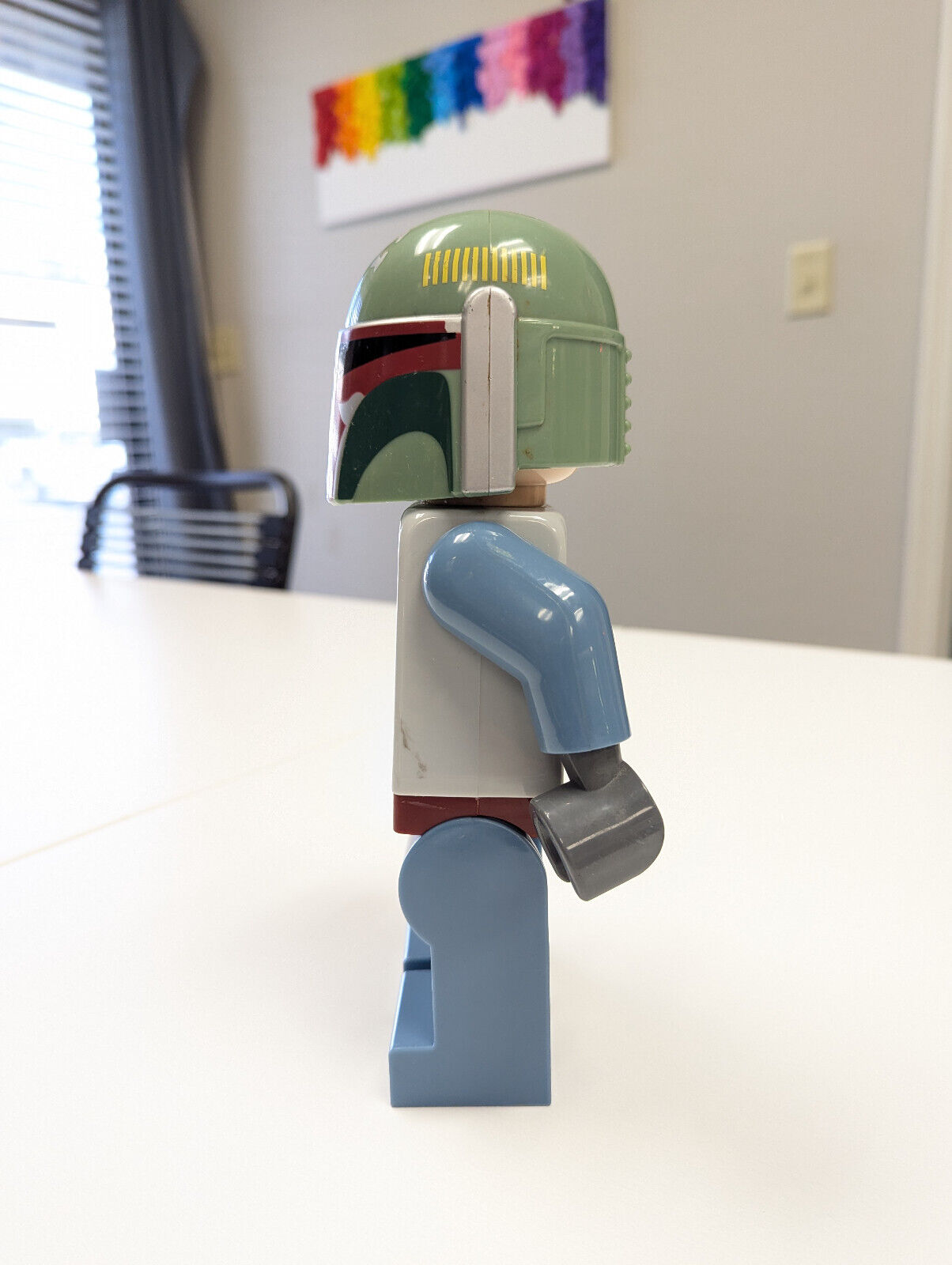 LEGO Star Wars Boba Fett - Digital Alarm Clock 9" Bounty Hunter 9003530 - Works!