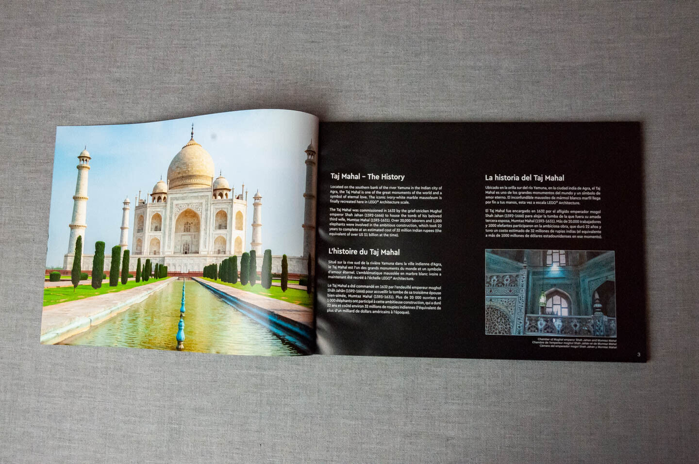 LEGO Taj Mahal Building -Instructions **Manual Only** - Architecture Set 21056 - StudBee