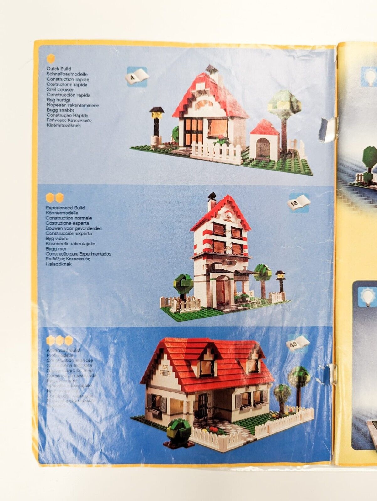 LEGO 4886 Building Bonanza House, 3-in-1 Creator Set, 100% Complete with Manual - StudBee