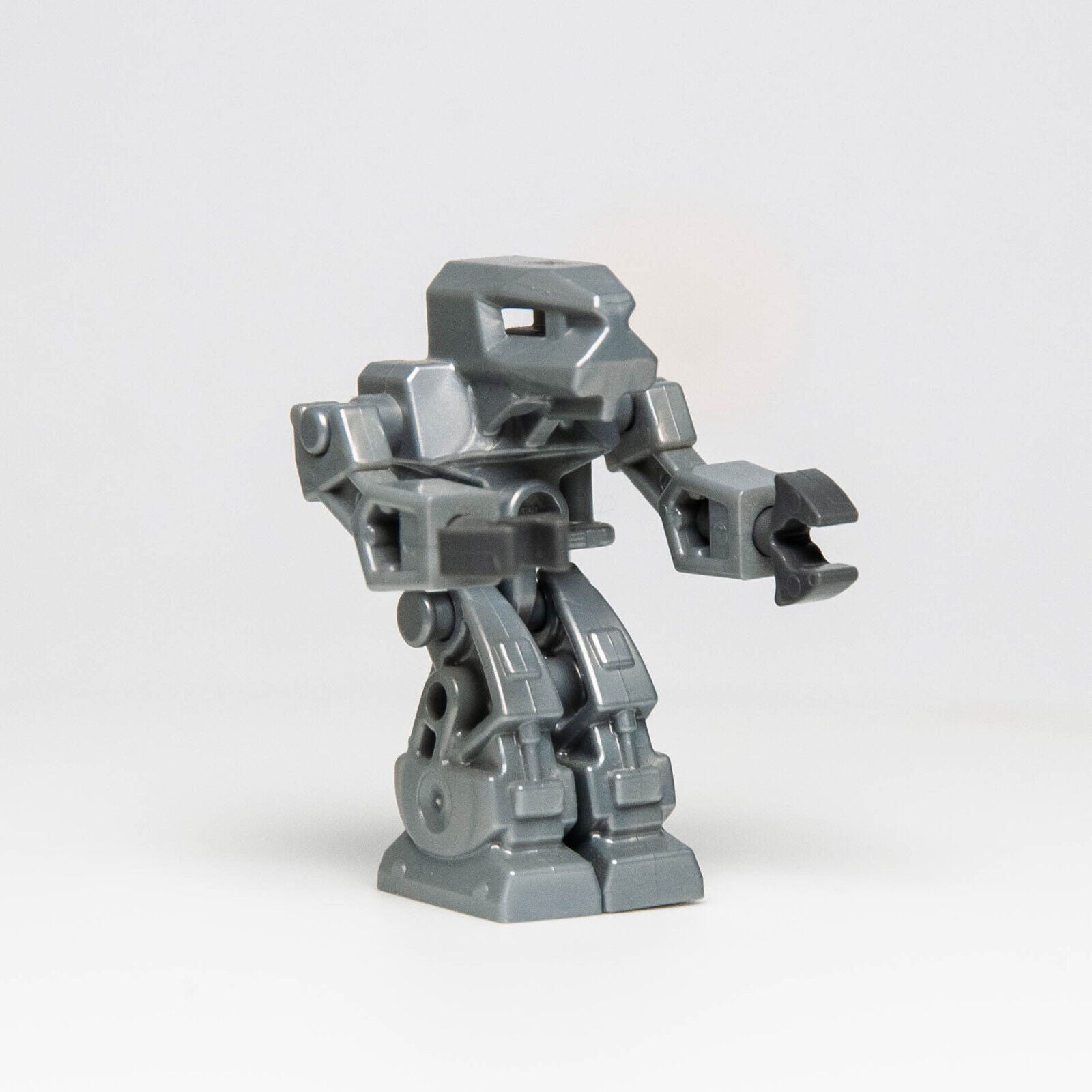 Lego Exo Force Minifigure - Devastator Pearl Light Gray Robot (exf018) 8108 7713