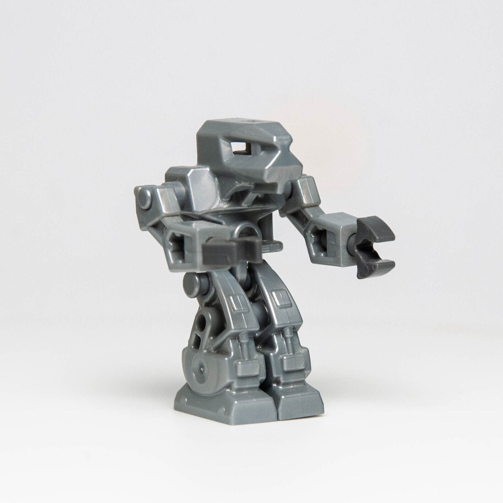 Lego Exo Force Minifigure - Devastator Pearl Light Gray Robot (exf018) 8108 7713 - StudBee