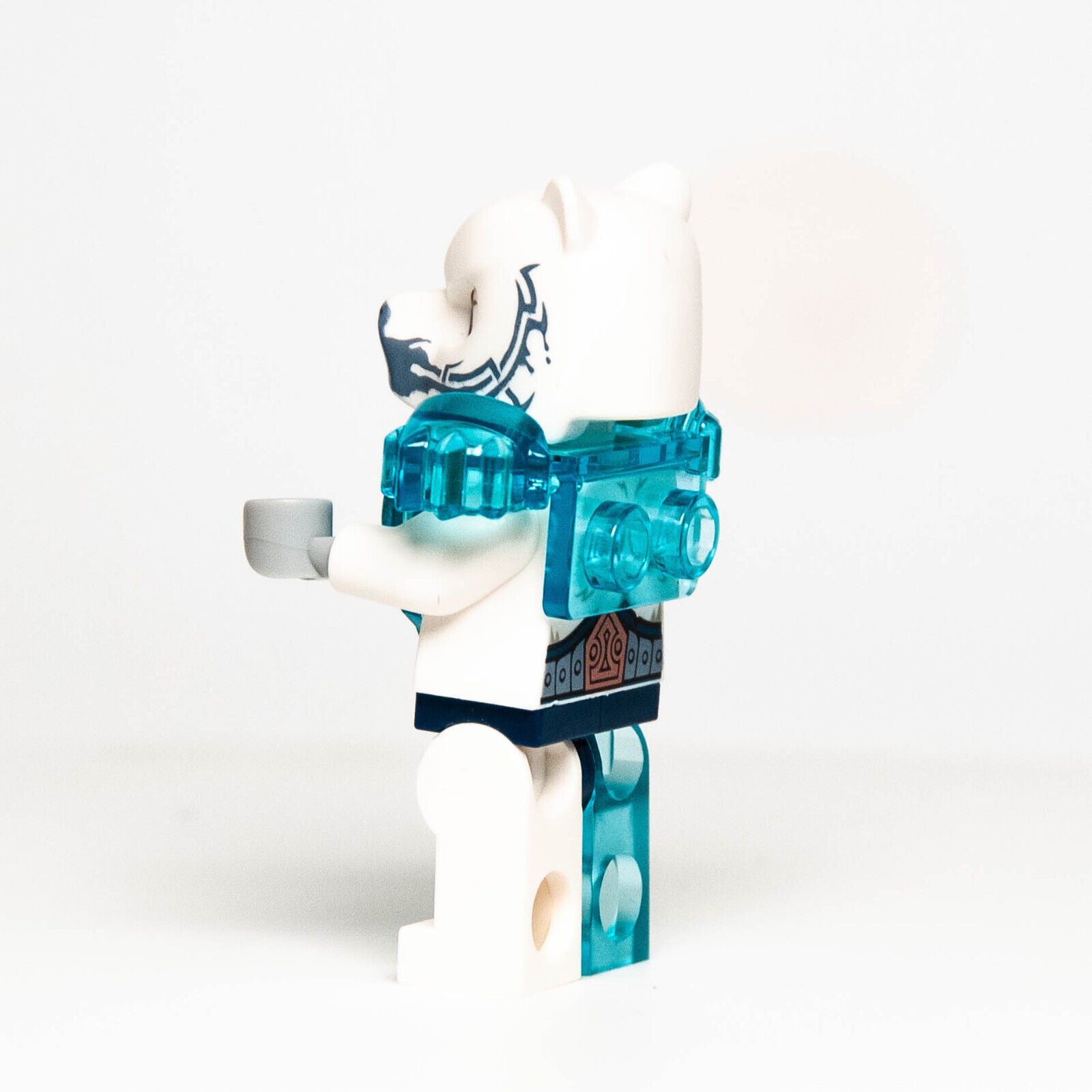 Lego Chima Minifigure - Iceklaw Heavy Armor (loc147) Ice Bear, Book Exclusive