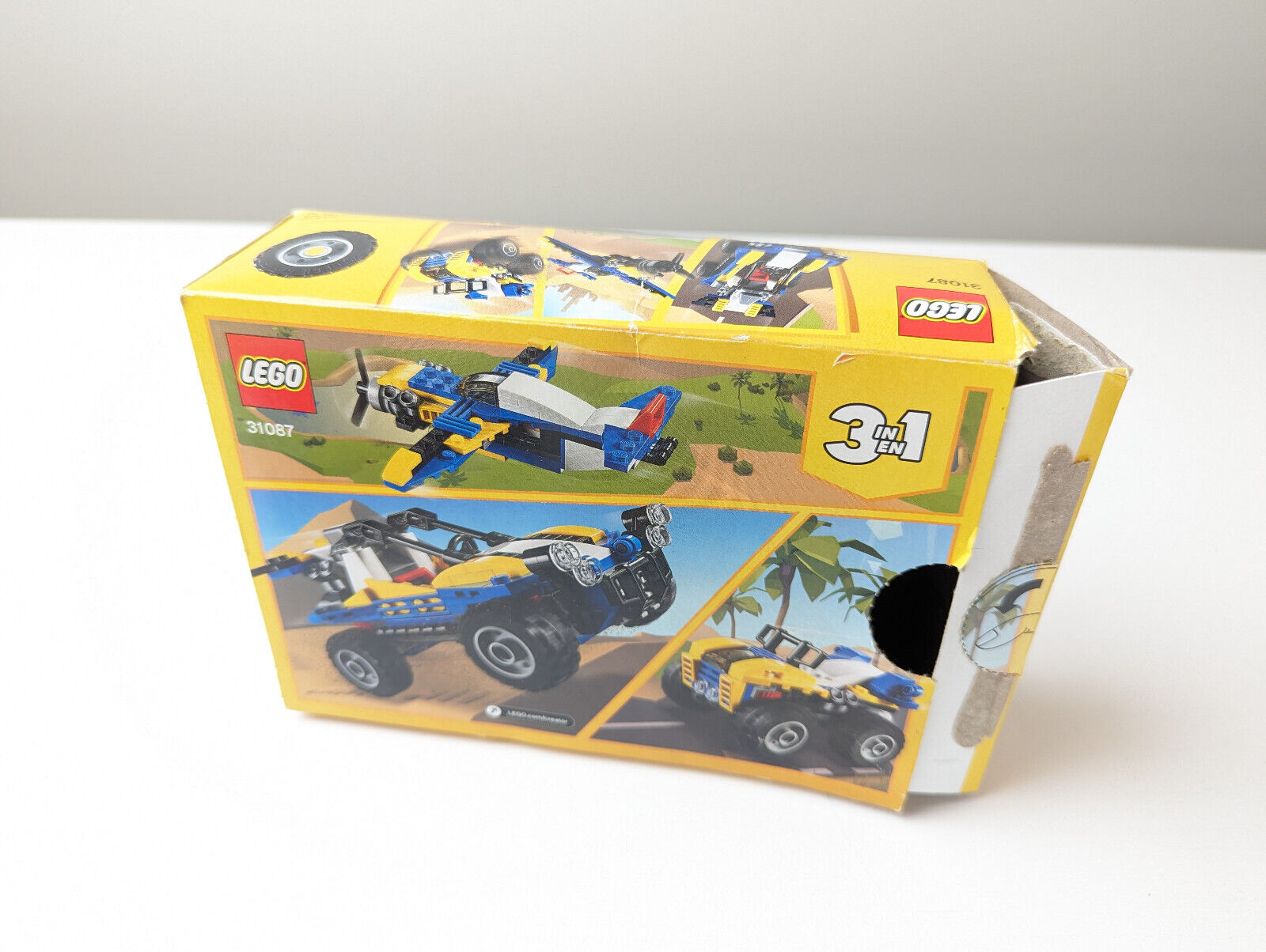 LEGO 31087 Creator 3 in 1 - Dune Buggy - Airplane or ATV Quad - StudBee