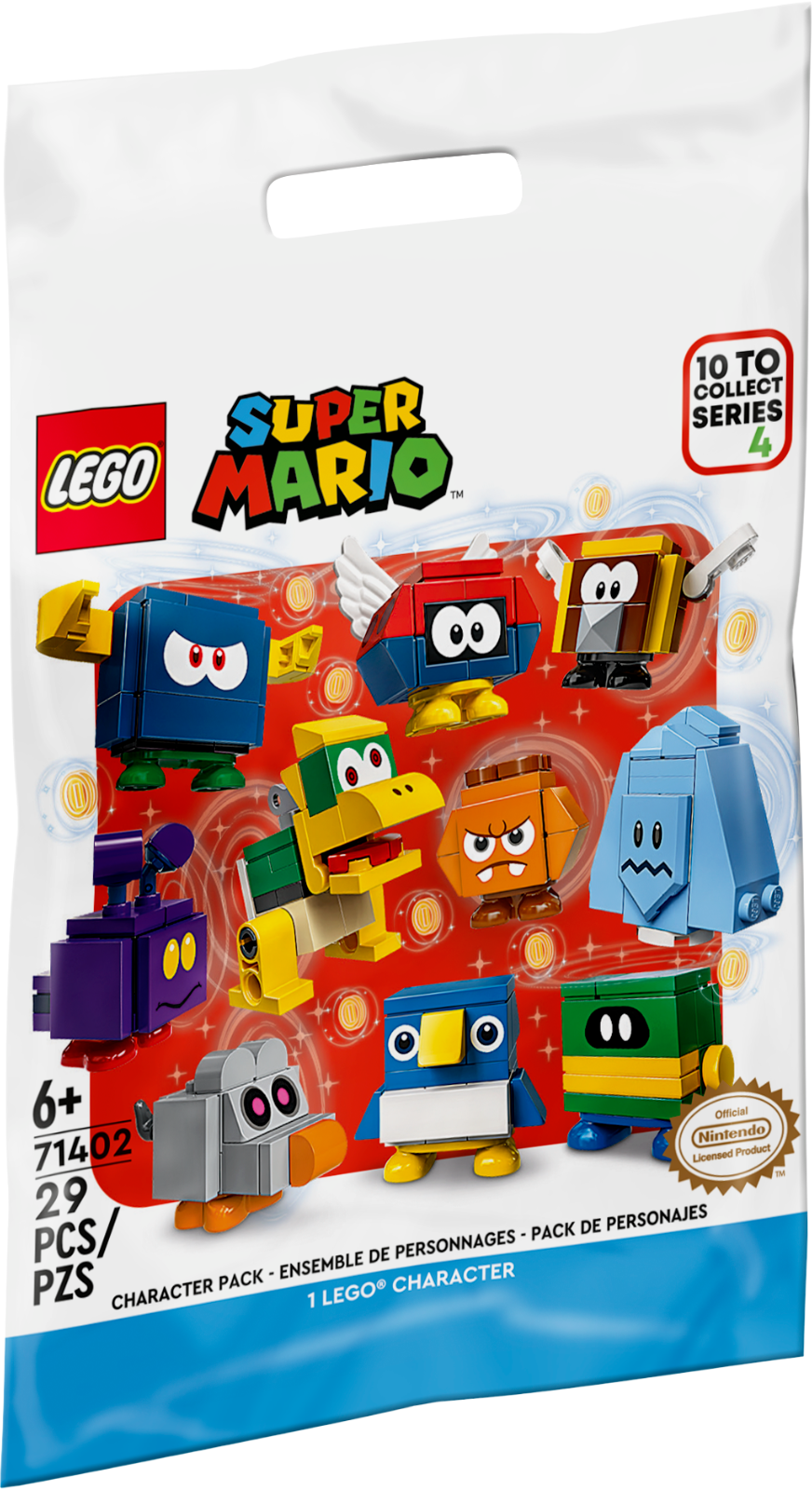 NEW LEGO Super Mario Series 4 Minifigures  - 71402 Scaredy Rat (char04-9) - StudBee