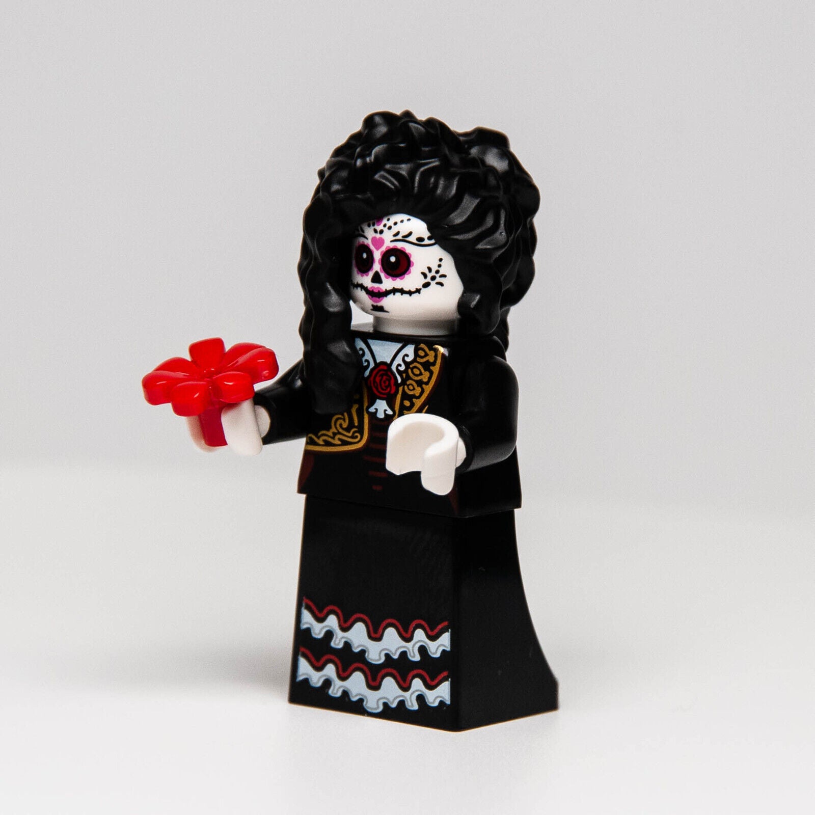 NEW LEGO La Catrina Minifigure BAM 2022 Halloween, Day of the Dead hol304 (blk - StudBee