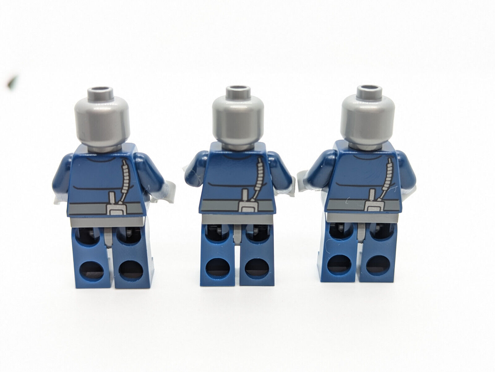 Lot of 3 LEGO Movie Minifigures: Robo SWAT Super Secret Police 70808 (tlm046) - StudBee