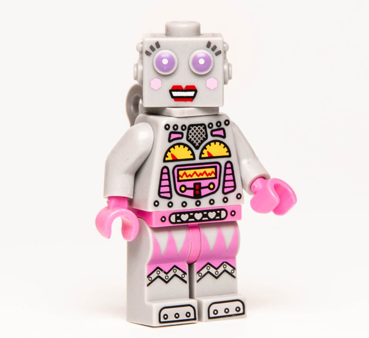 LEGO CMF Minifigure 71002 Series 11 - Lady Robot (col11-16) col178 - StudBee