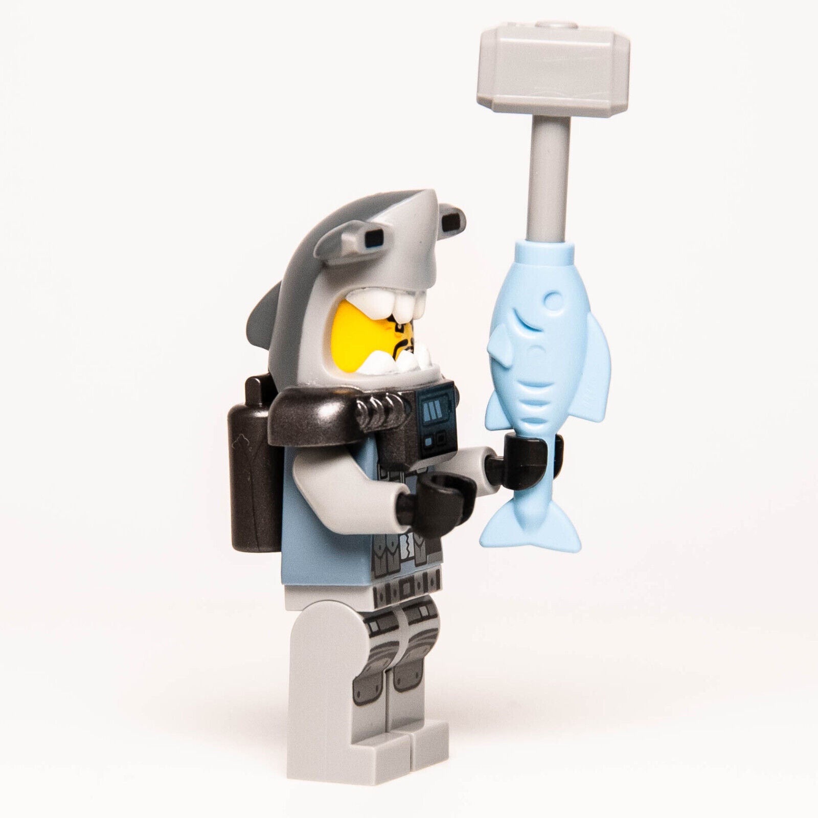 Ninjago LEGO Movie Minifigure: Hammer Head Fu Manchu (njo378) 70656 Shark Army - StudBee