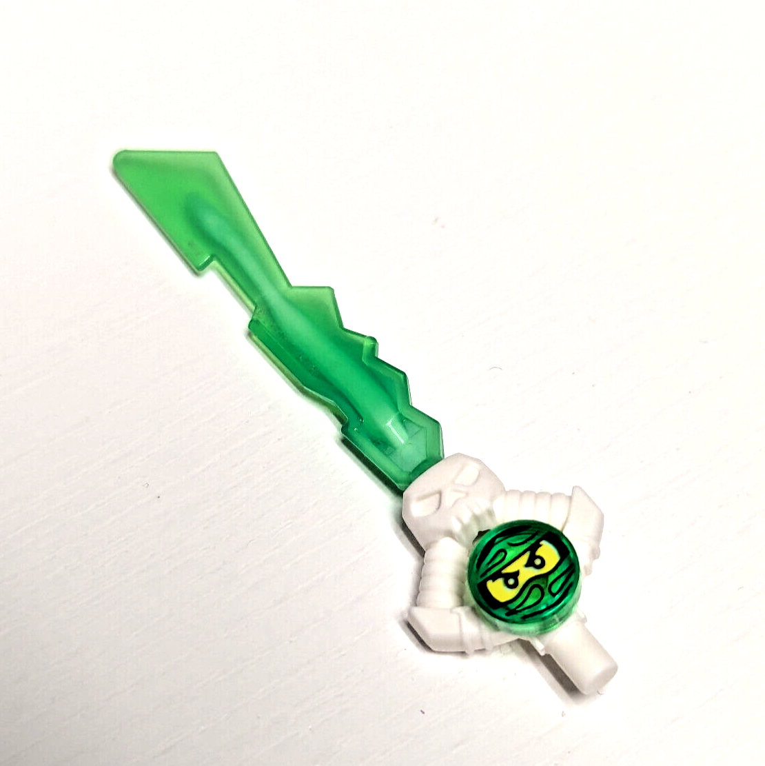 LEGO Ninjago Minifigure Sword- Green Blade Skybound 70604 70594 Trapped Lloyd
