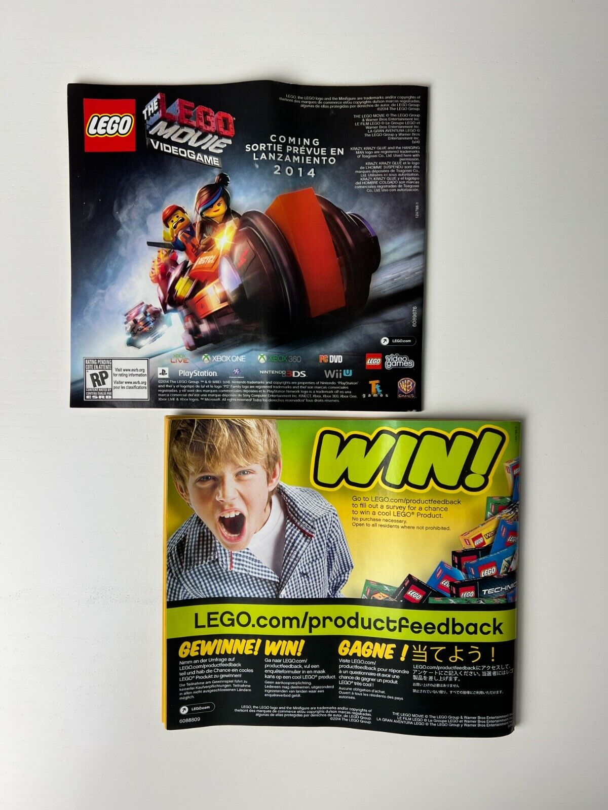 New LEGO The Lego Movie - Lord Business' Evil Lair -Instructions Only - StudBee