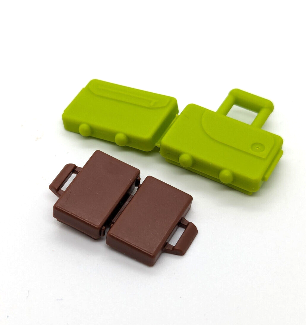 Lego Boutique Hotel Minifigures: Bellhop & Receptionist w/ Luggage Cart 10297 - StudBee