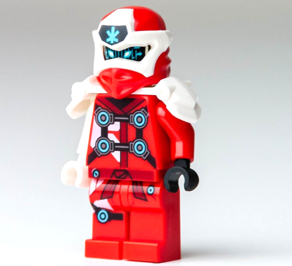 New LEGO Kai - Digi Kai, Armor Shoulder Minifigure - Arcade Pod - 71714 (njo568 - StudBee