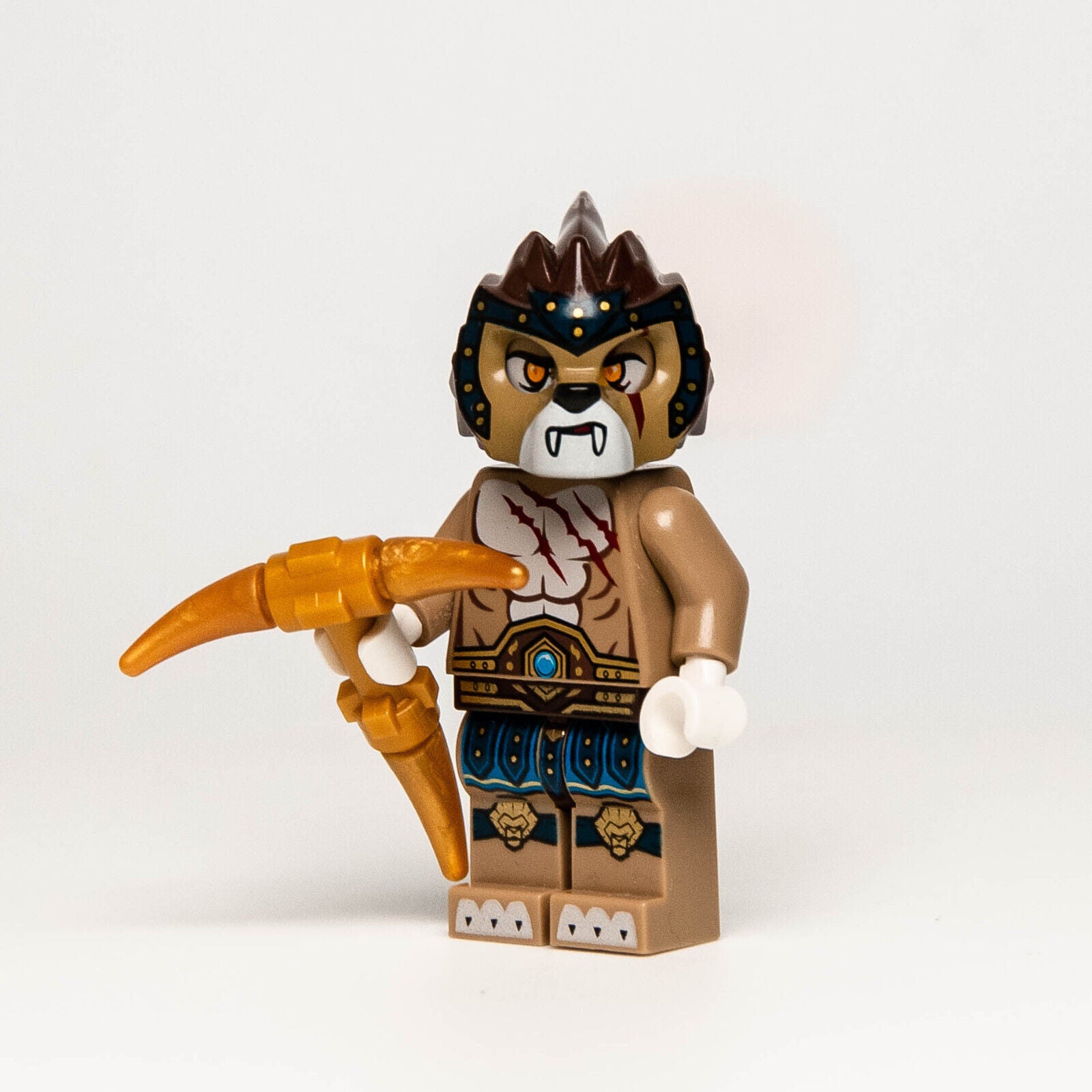 LEGO Legends of Chima Minifigure - Longtooth Lion Tribe 70010 (loc027) - StudBee