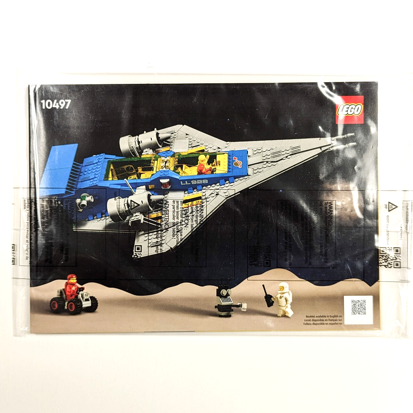 New LEGO Galaxy Explorer Set 10497 Sealed BOOKLET ONLY - StudBee