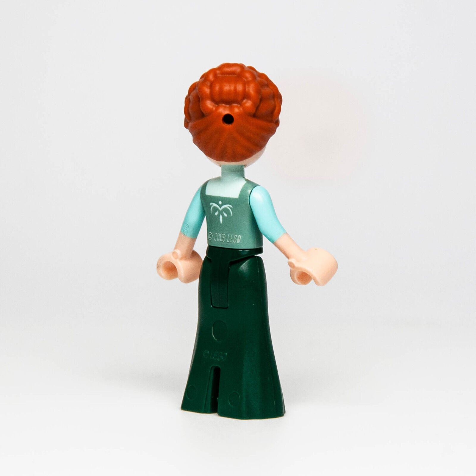 Lego Disney Frozen Minifigure - Anna (dp041) 41148 43172 Green Coronation Dress - StudBee