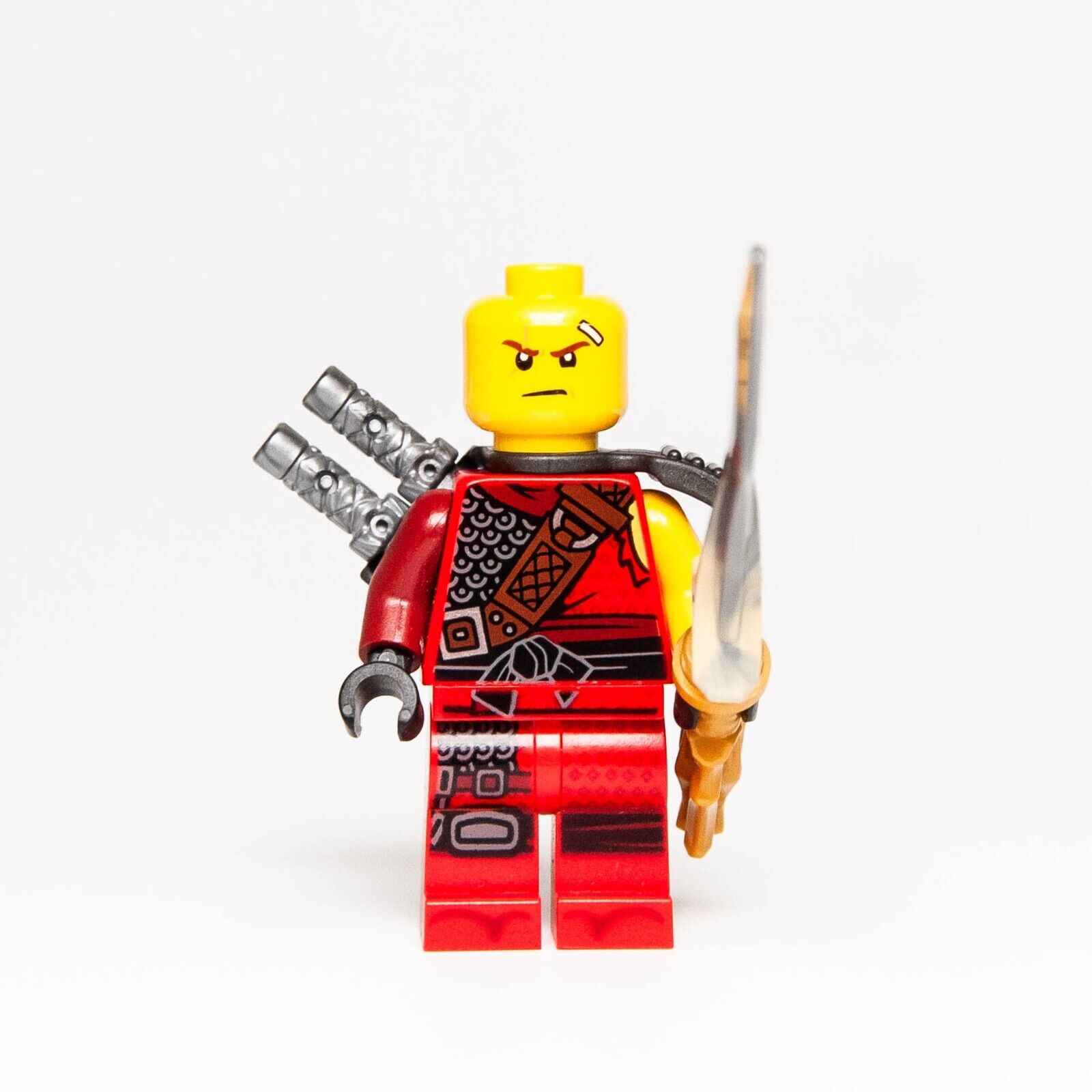 Lego Ninjago Minifigure - Kai Hunted (njo473) 70653 Firstbourne w/ Scabbard