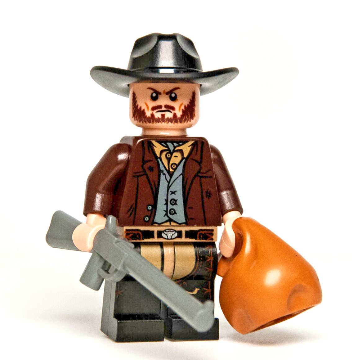 Lego Ranger Lego Cowboy Lone Ranger Minifigure - Frank (tlr005) - Colby City 79109