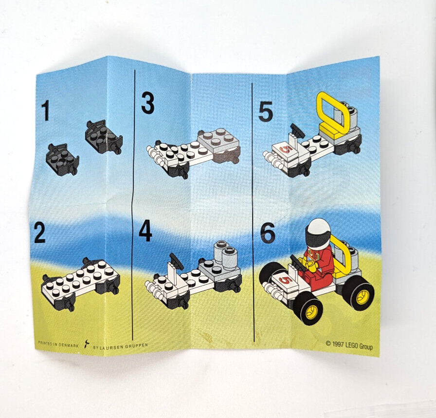 Lego Classic Town Race Set 6400 6406 Go Kart Racing Complete, Instructions Octan - StudBee