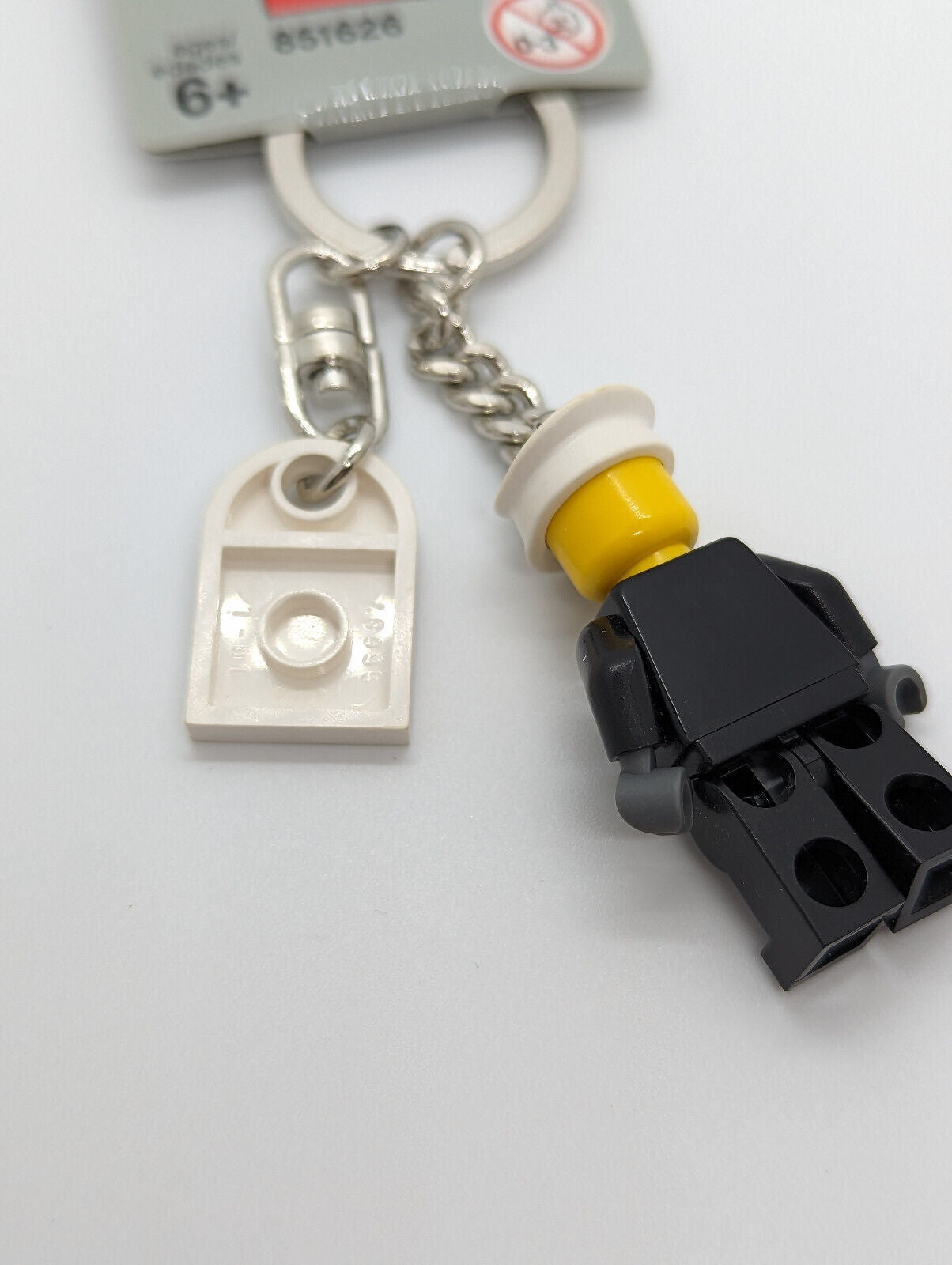 NWT Lego City Policeman Police Cop Key Chain Ring 851626 (cty - StudBee