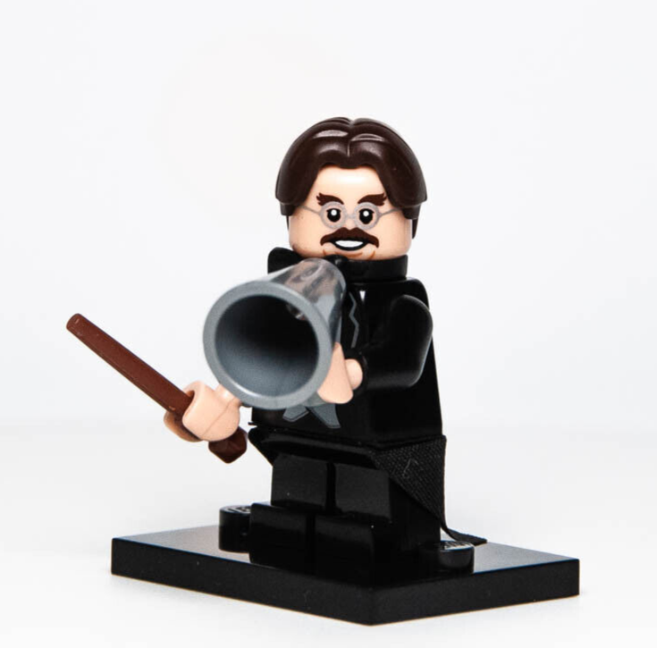 LEGO CMF Minifigure Series 1 - Prof Flitwick (colhp-13) 71022 Megaphone