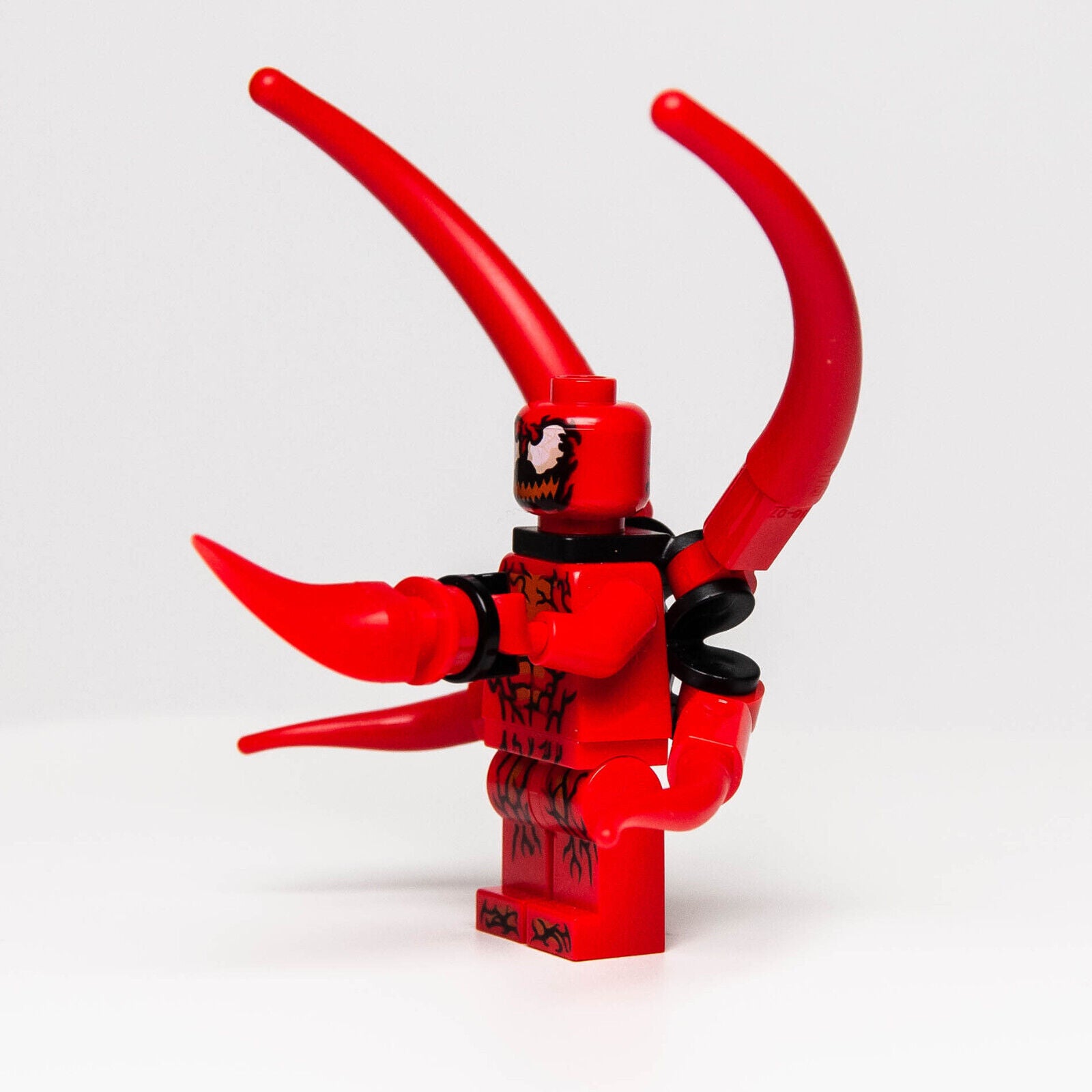 LEGO Marvel Superheroes Minifigure - Carnage (sh723) Daily Bugle 76178 - StudBee