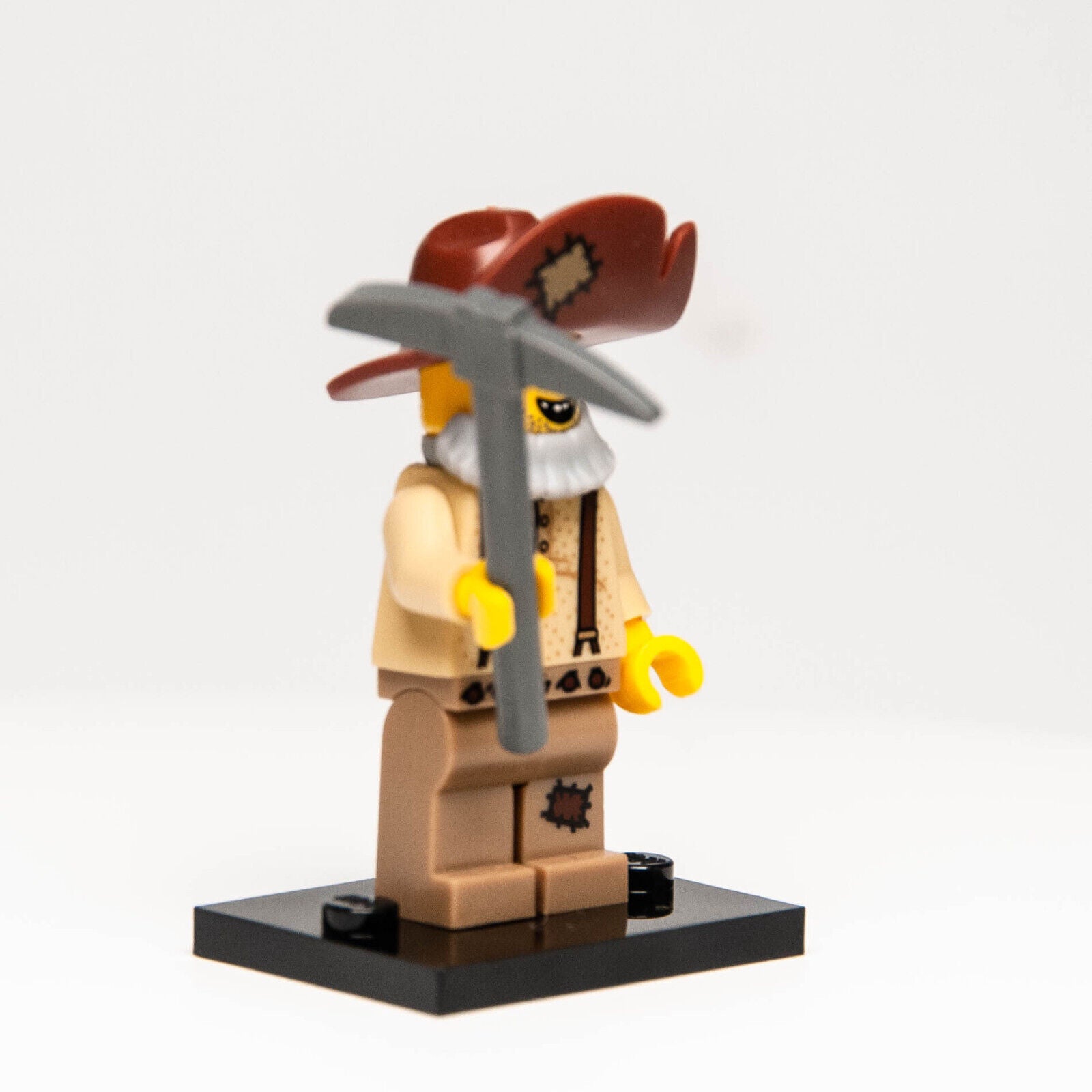Lego CMF Minifigure Series 12 Gold Miner Prospector 71007 (col12-8 col186) - StudBee