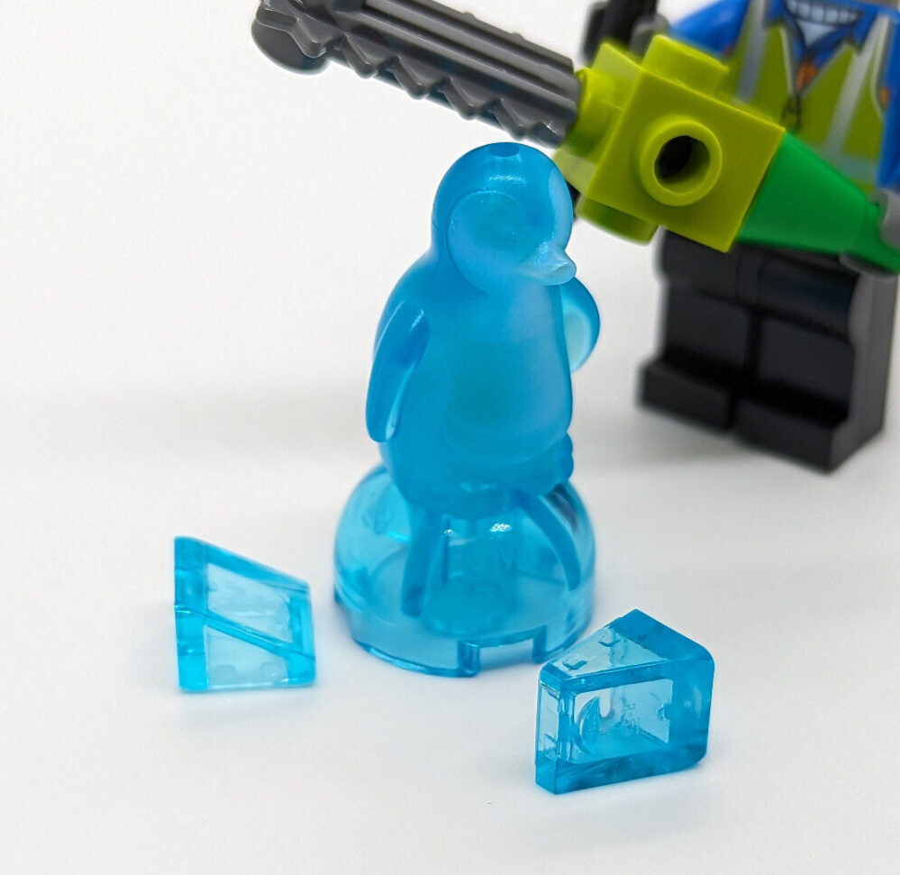 Lego Chinese Lunar New Year: Ice Festival Penguin Sculptor (hol279) 80109 Winter - StudBee