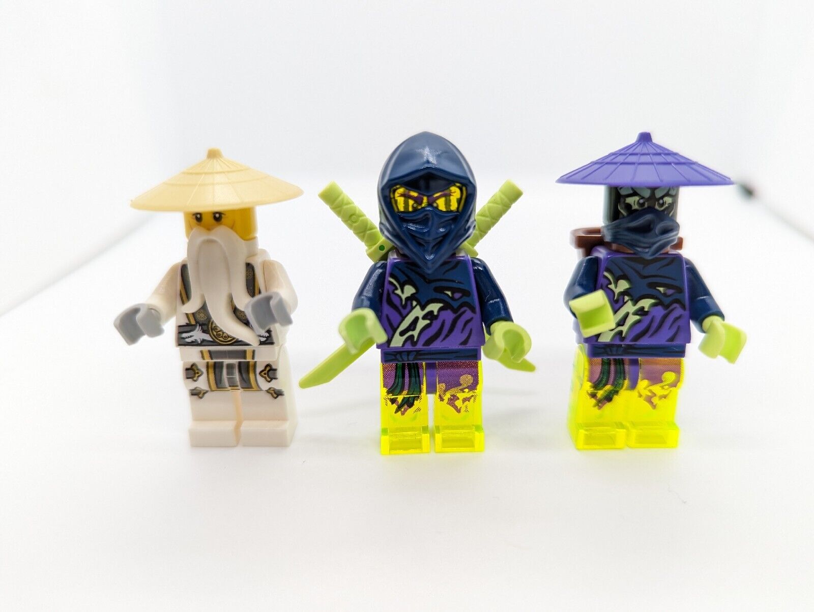 LEGO Ninjago 70734 Minifigure Lot: Master Wu njo142 Ghost Warrior (njo144 njo145 - StudBee