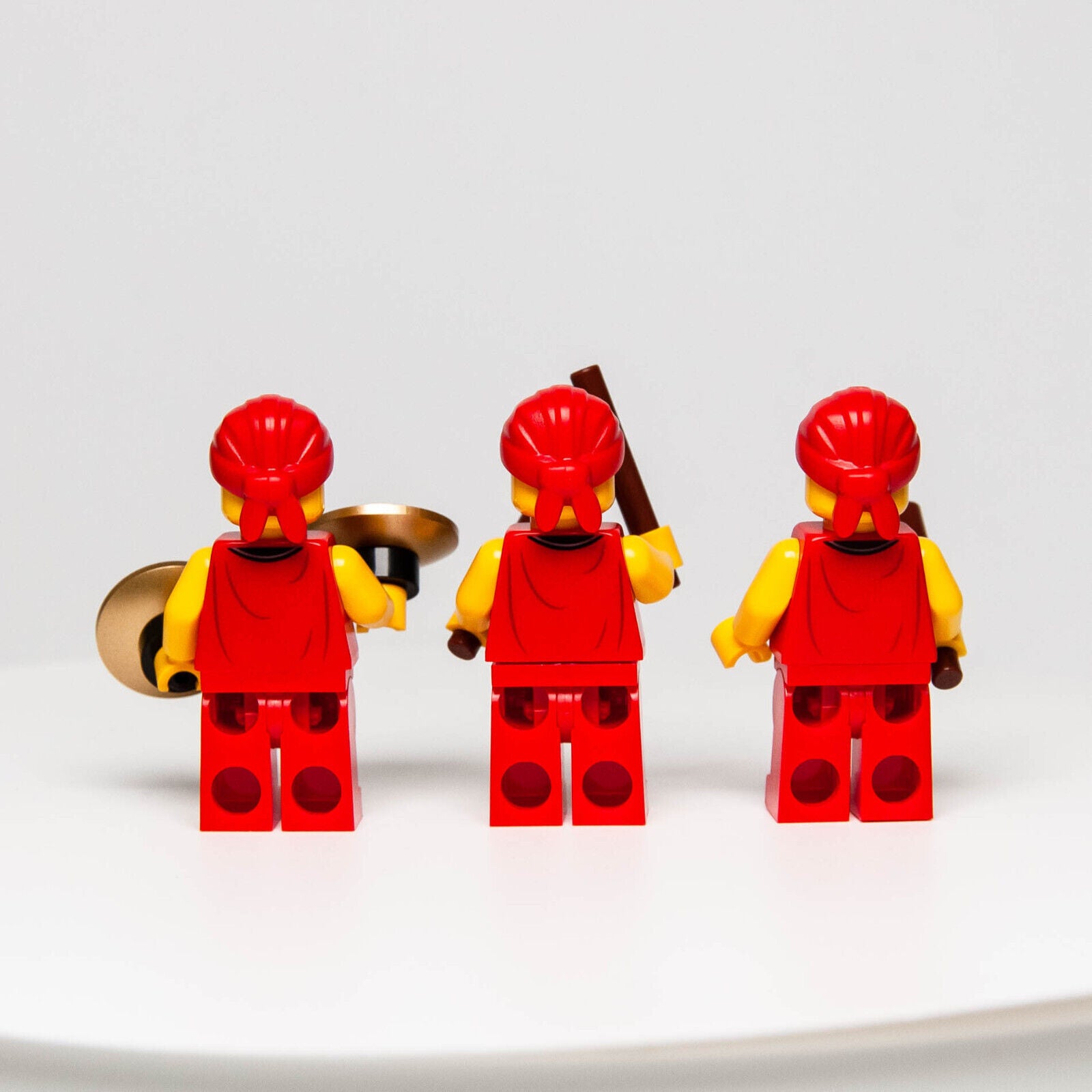 New LEGO Chinese New Year 80104 Lion Dance Musician Band Drum Minifigure Lot - StudBee