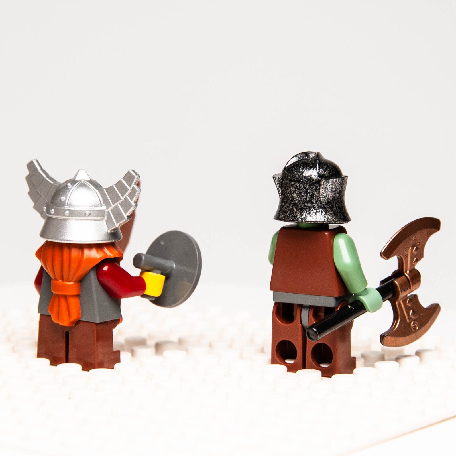 LEGO Castle Fantasy Minifigure: Troll Warrior 3 Orc (cas368) Dwarf (cas357) 7036 - StudBee