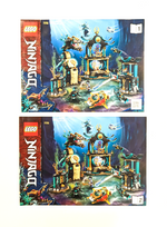 New LEGO NINJAGO Temple of the Endless Sea 71755 BOOKLETS ONLY