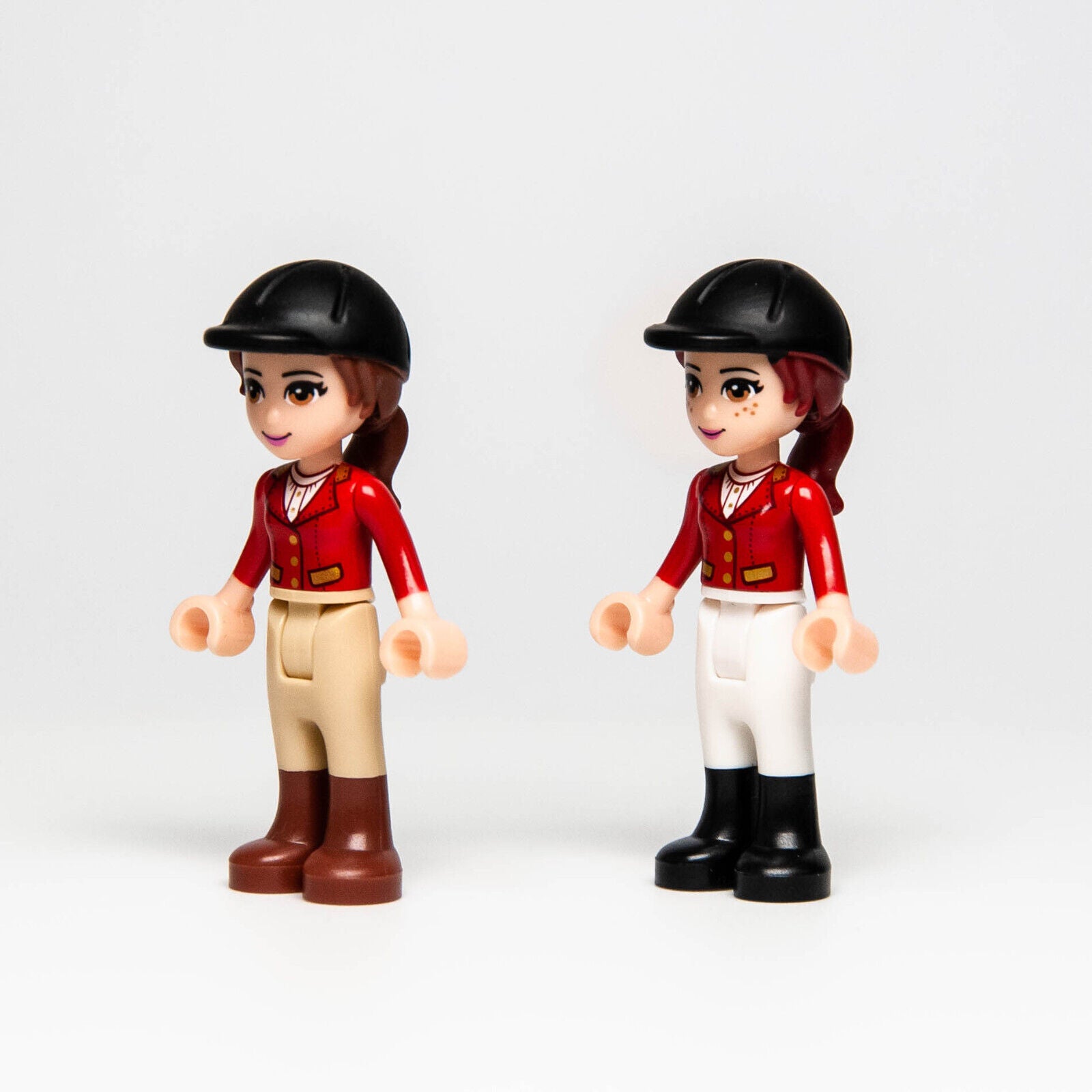 Lego Friends Olivia & MIa Minifigures Horse Riding Pants Helmet 41125 41126 (frn - StudBee