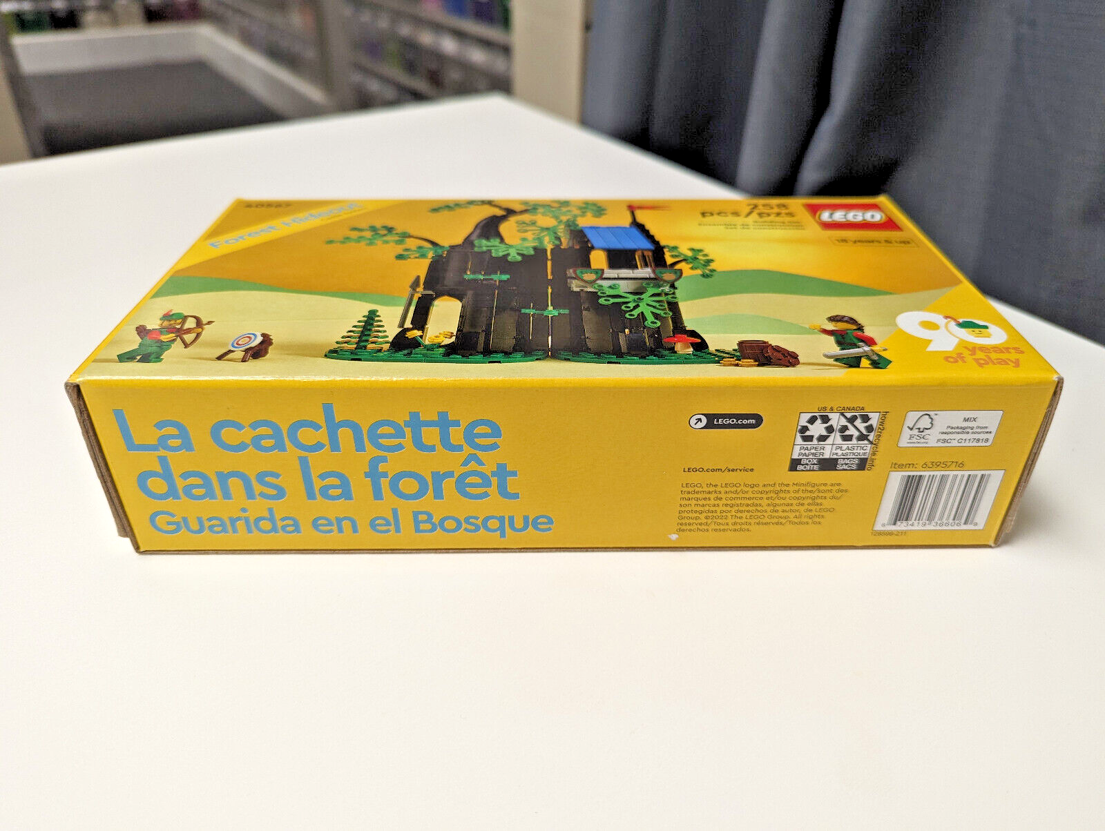 LEGO 40567 Forest Hideout Castle - 90th Anniversary Set - Forestmen Medieval - StudBee