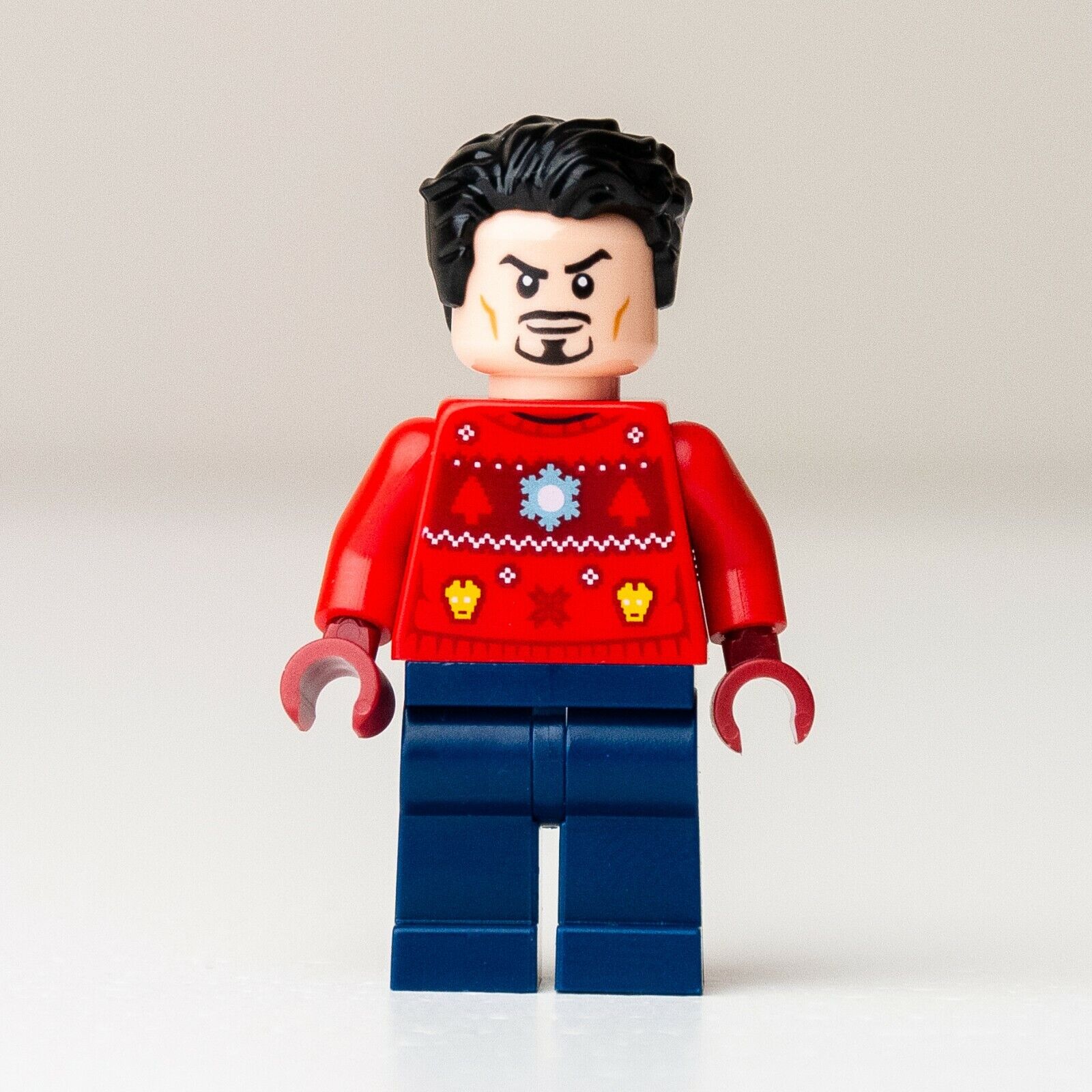 New LEGO Iron Man (w/ Power Blasts) Minifigure - Marvel Advent 2021 (sh760) - StudBee