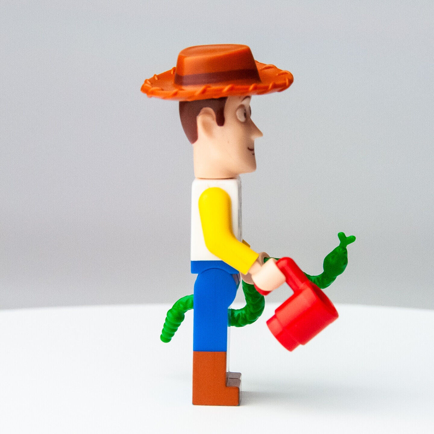 LEGO Tall Woody (w/ Snake and Mug) - Toy Story - 7597 7590  (toy003) Long Legs - StudBee