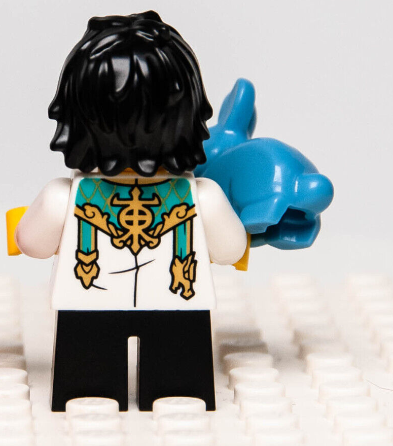 New Lego BAM 2023 Chinese New Year Minifigure - Boy with Blue Rabbit - StudBee