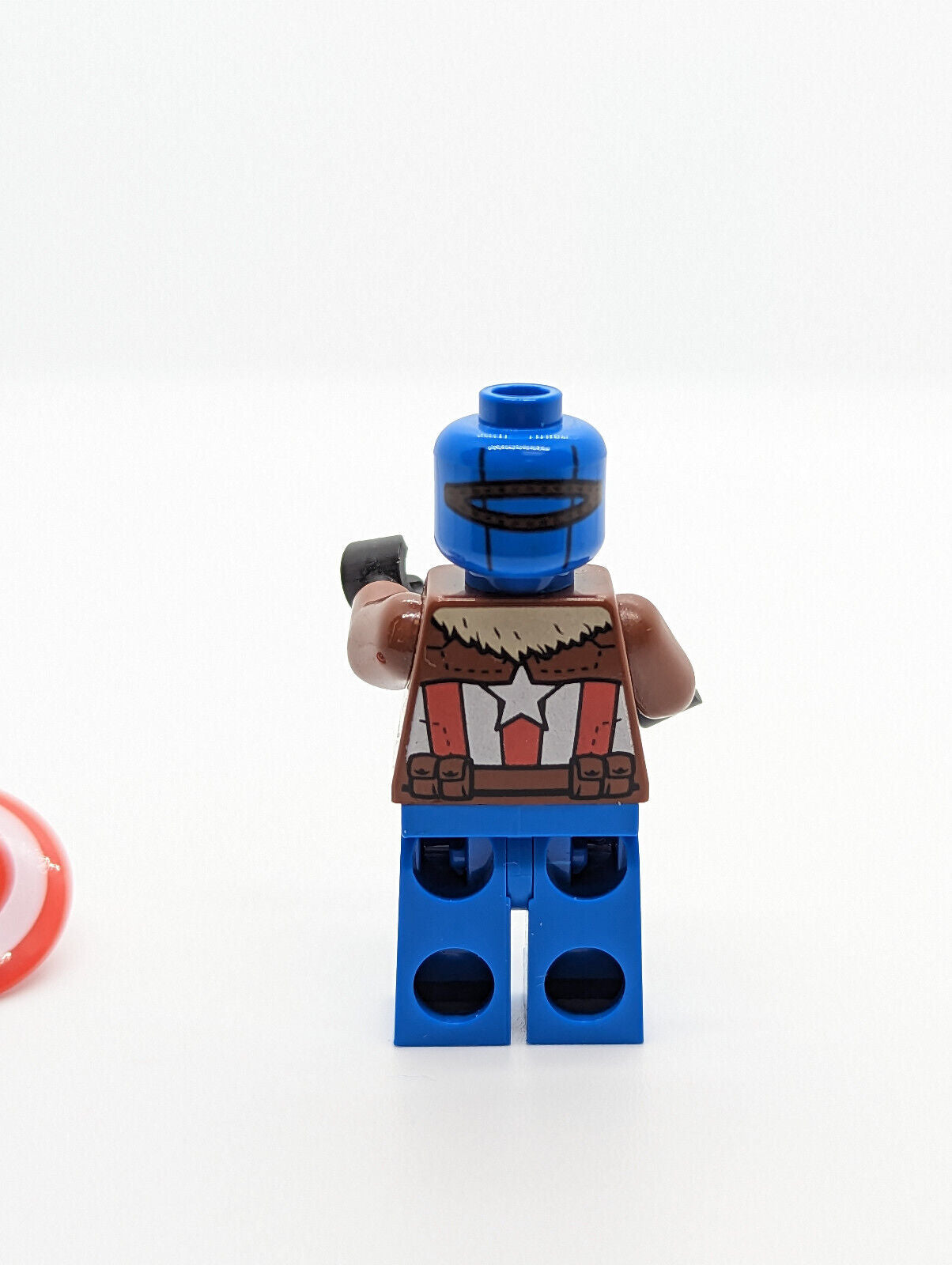 LEGO Marvel Avengers Minifigure - Pilot Captain America (sh374) Rogers 76076 - StudBee