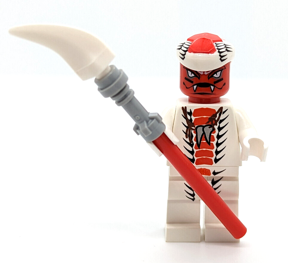 LEGO Ninjago Minifigure - Snappa w/ Weapon (njo035) 9442 9564 Snake Tribe - StudBee