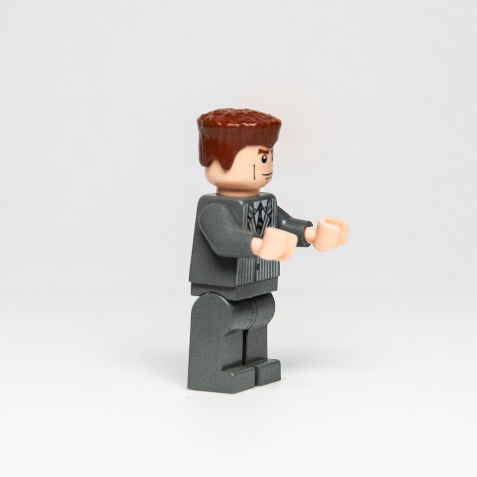 Lego Spider-Man 3 Minifigure: Harry Osborn (spd022) Gray Suit 4857 Ock's Lab