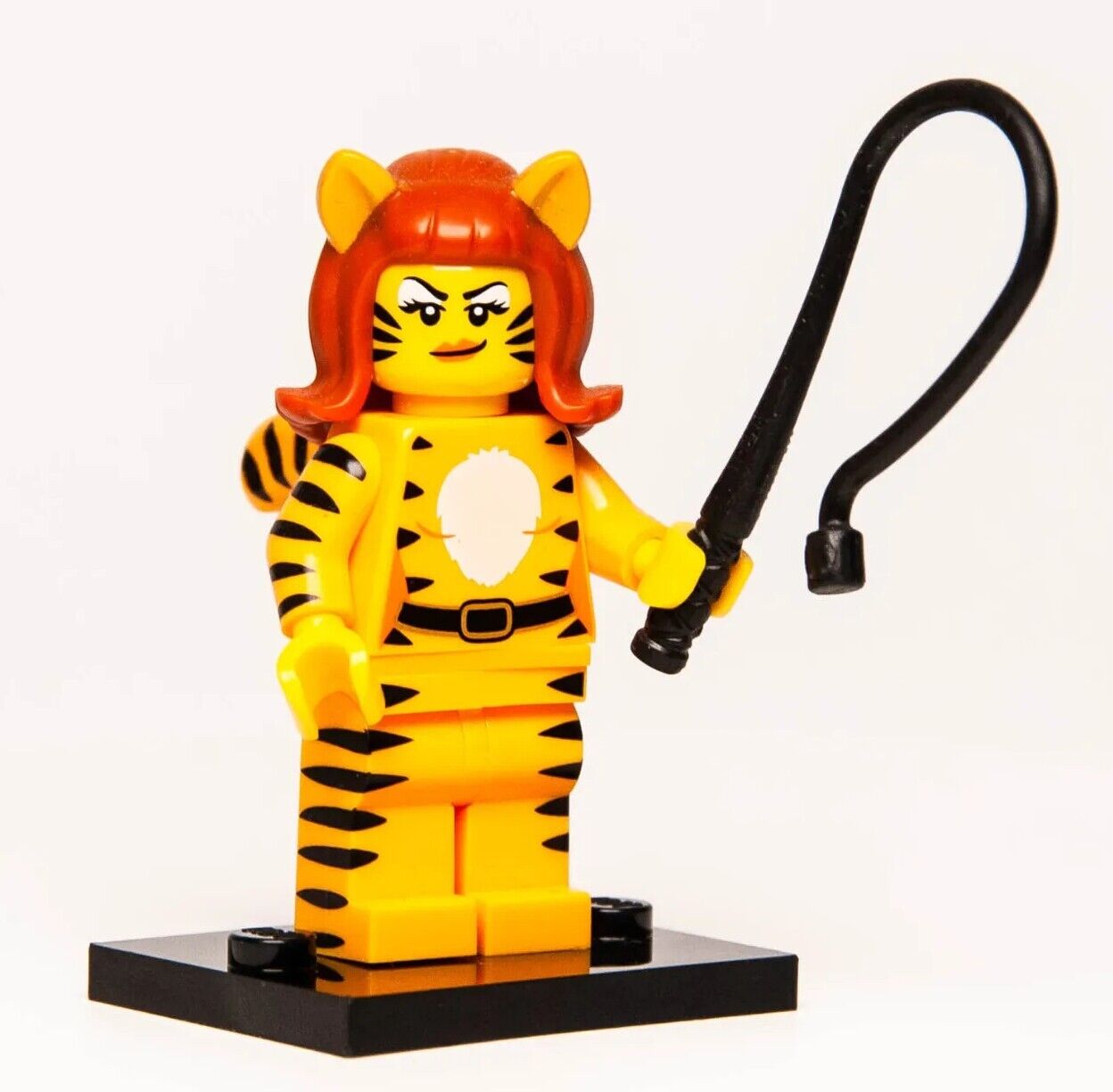 New LEGO CMF Series 14 Minifigure - Tiger Woman (col14-9) 71010 Costume (blk - StudBee