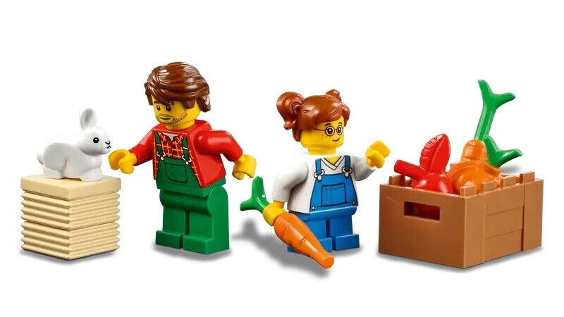 LEGO CITY: Tractor (60287) Farmer Overalls Child Garden - StudBee