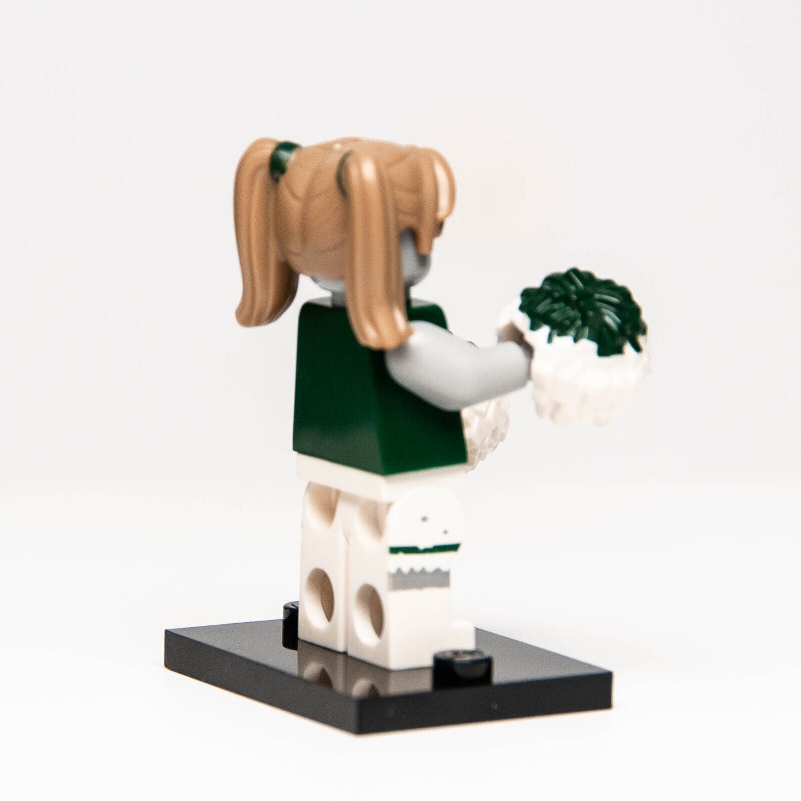 Lego CMF Series 14 Minifigure - Zombie Cheerleader 71010 Pom Poms (col14-8) (blk - StudBee