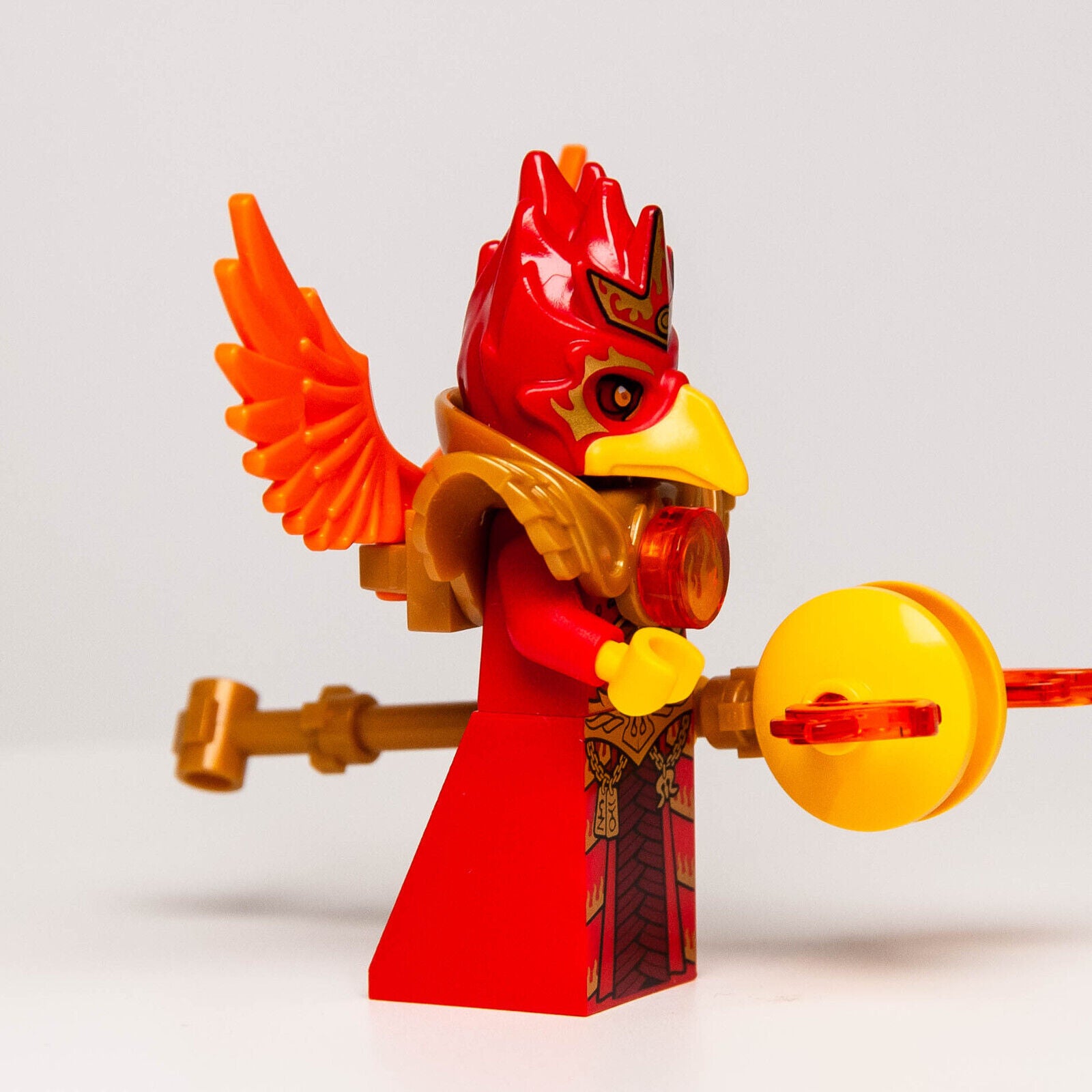 LEGO Chima Minifigure - Fluminox, Heavy Armor (loc075) 70146 Fire Chi - StudBee