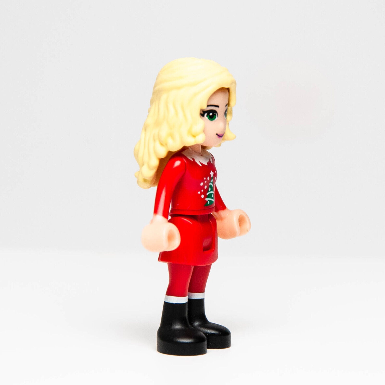 LEGO Friends Minifigure Christina (frnd029) Red Christmas Tree Top 3316 - StudBee