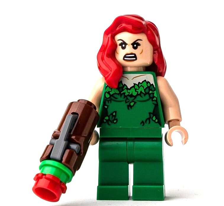 New DC Lego Minifigure - Poison Ivy Green Outfit (sh550) Batman II 76117 - StudBee